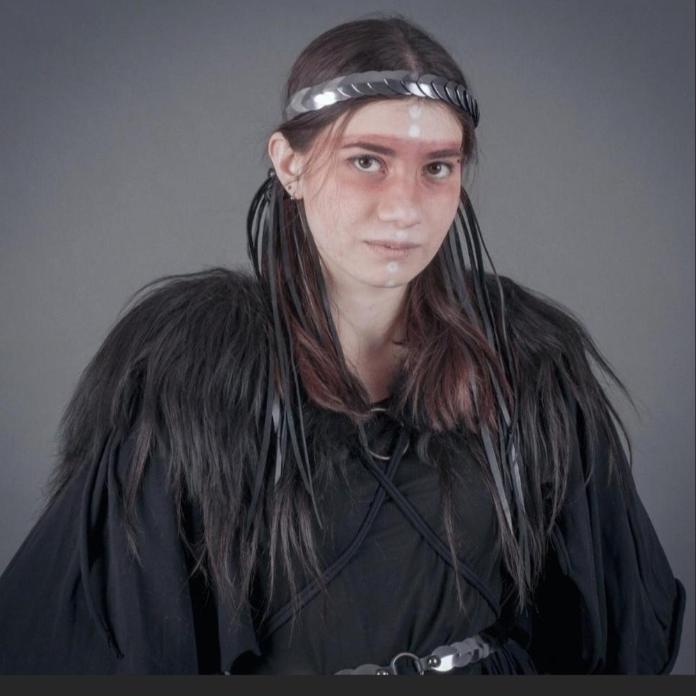 Black Real Sheepskin Detachable Collar